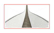 桥梁围栏钢丝绳网